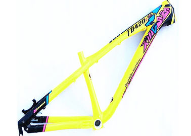중국 다채로운 4x 하드 테일 AM 자전거 구조, Dj는 가늘게 한 헤드 튜브를 가진 구조를 자전거를 탑니다 협력 업체