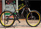 Mtb AM 산악 자전거 구조 까만/주황색 색깔 매끄러운 용접 152mm 여행 협력 업체