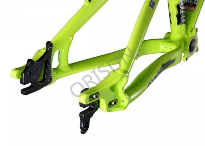 4X / Slopestyle 자전거 구조, 26 인치 후방 탈락을 가진 까만 Bmx 구조