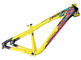 알루미늄 색깔 모든 산 먼지 점프 자전거 구조 100 - 140 Mm 여행 황색 협력 업체