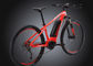 알루미늄 27.5 전기 산악 자전거 11.6AH 까맣고/빨강 호화스러운 디자인 협력 업체